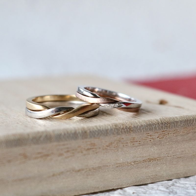 ギメルリングというとてもおしゃれでかつユニークなデザインに惚れ込ん