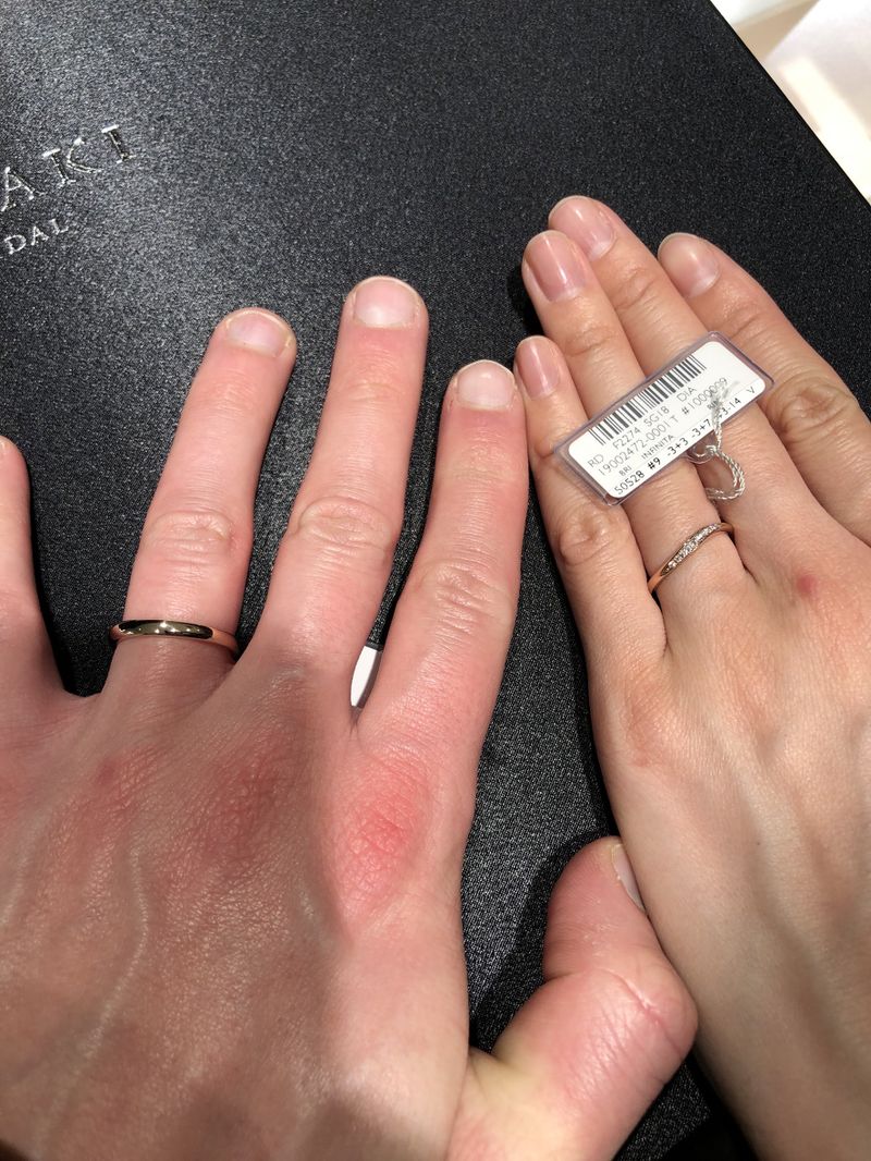 TASAKI タサキ　バランス ダイヤモンド ソロリング　サクラゴールド　K18 SAKURAGOLD™ ストーリー | TASAKI（タサキ）公式サイト