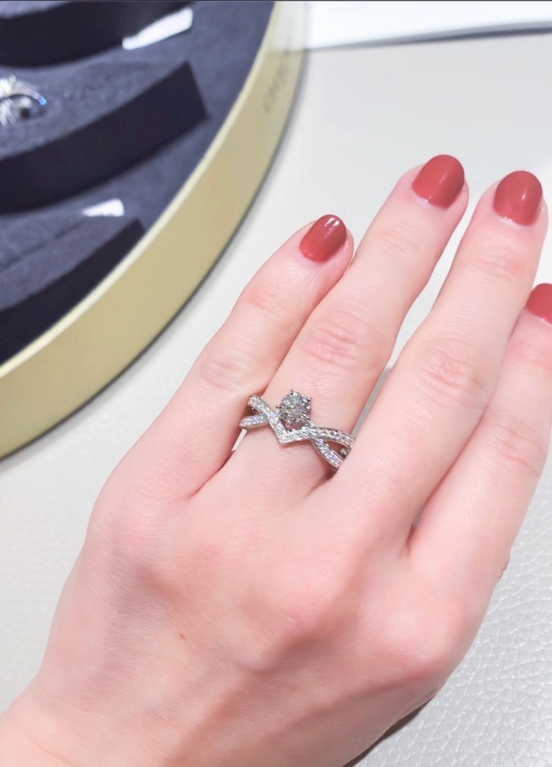 ワンズ3さん専用【CHAUMET ショーメ】プリュム ダイヤモンド リング ワンズ3さん専用【CHAUMET ショーメ】プリュム ダイヤモンド リング