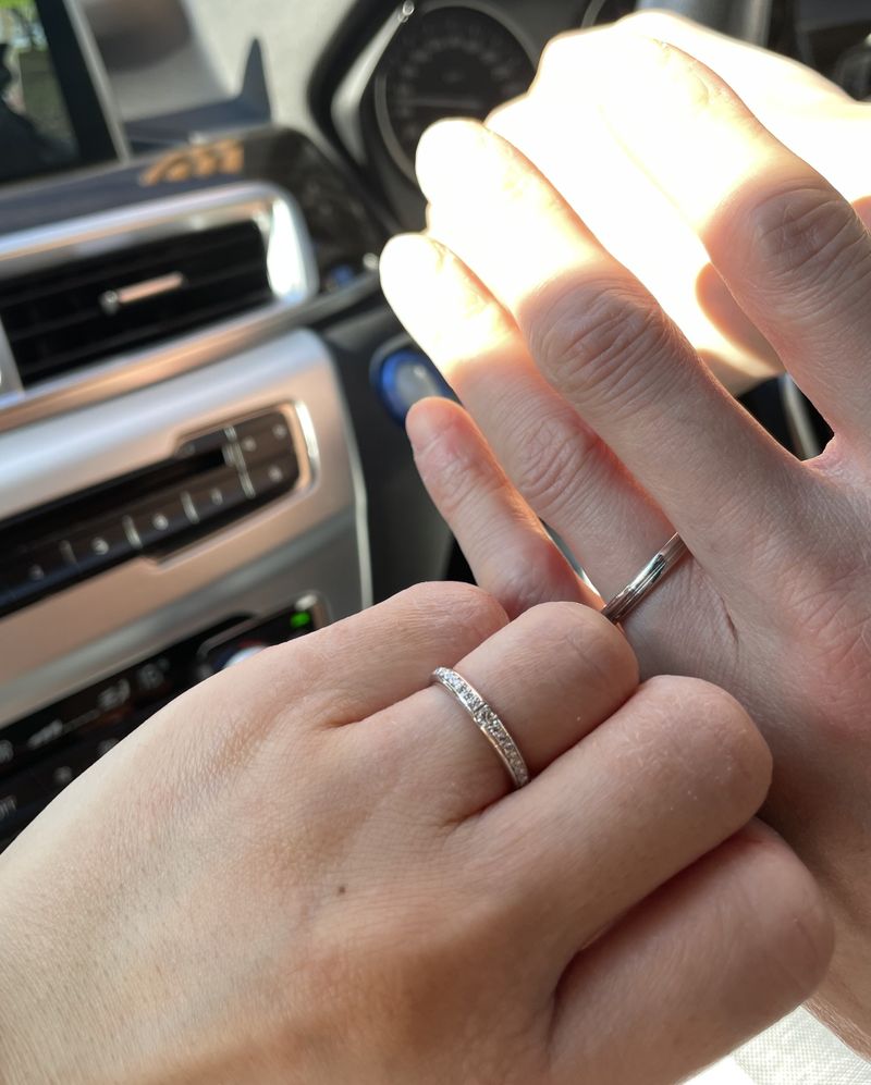 アプローズというデザインの輝きに一目惚れしたため。 ハーフ