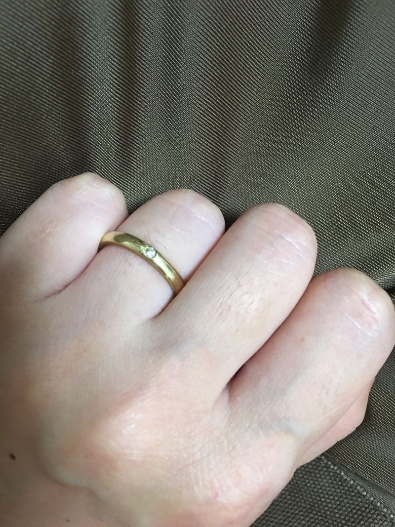 TIFFANY&Co.エルサ・ペレッティ スタッキングバンド リング ティファニーのエルサ・ペレッティのスタッキングバンドリングです