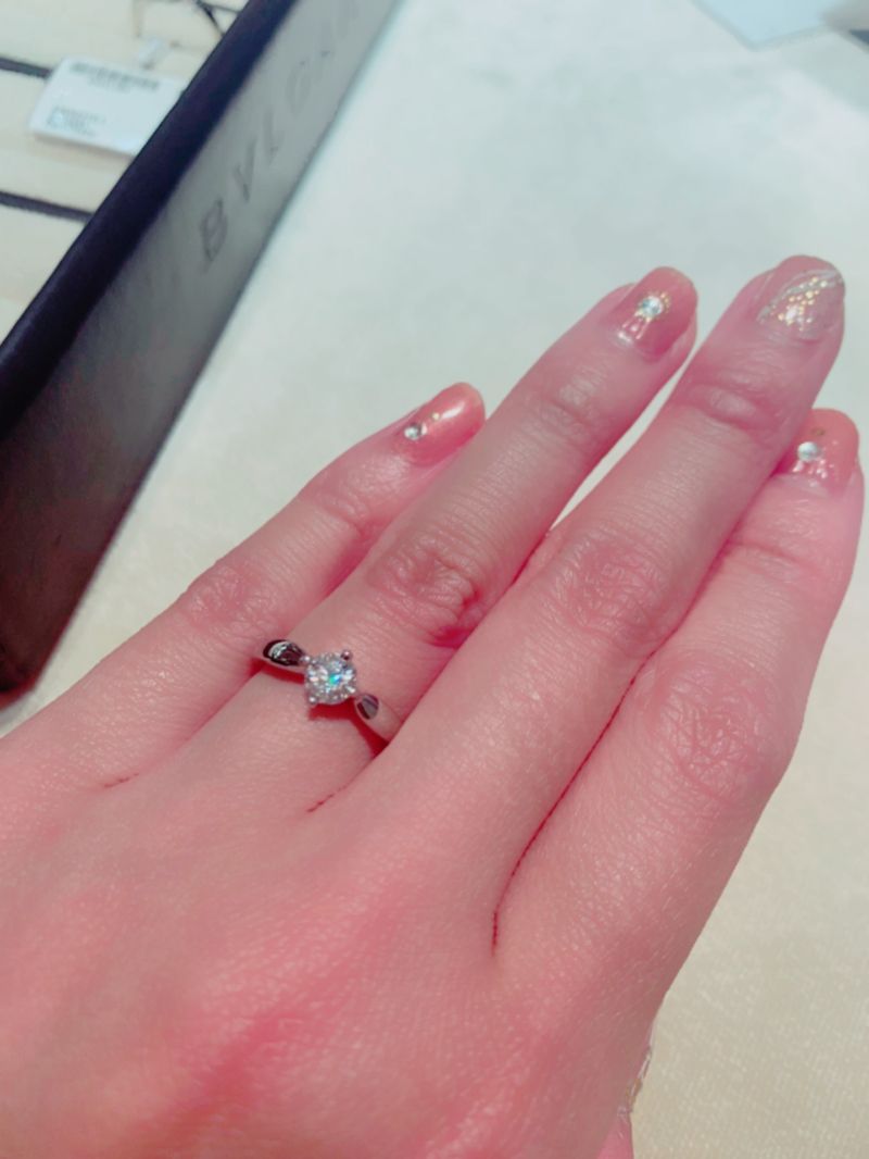 BULGARI デディカータ・ア・ヴェネチア リング プラチナ デディカータ・ア・ヴェネチア リング に 1.5 カラット