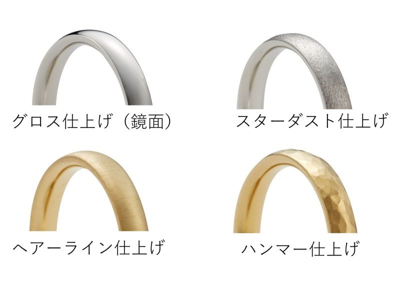 選べる表面加工