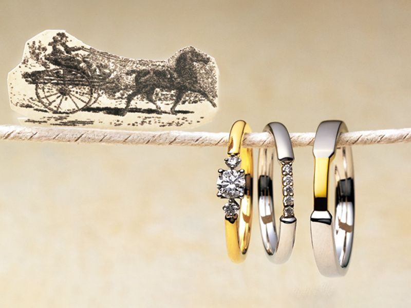 指輪を着けた瞬間から始まるふたりの物語