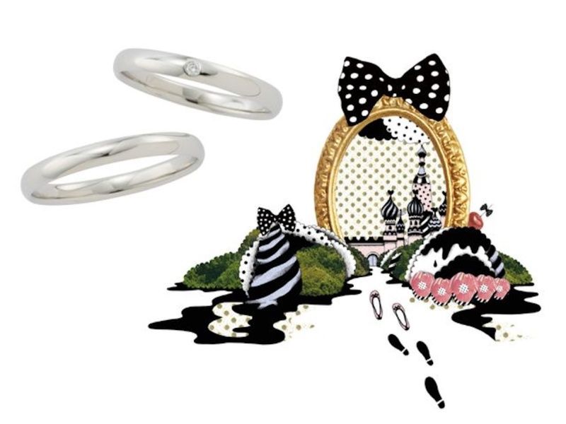 インセンブレはお好きなデザインをプラチナ、イエローゴールド、ピンクゴールドから選んで作成可能。