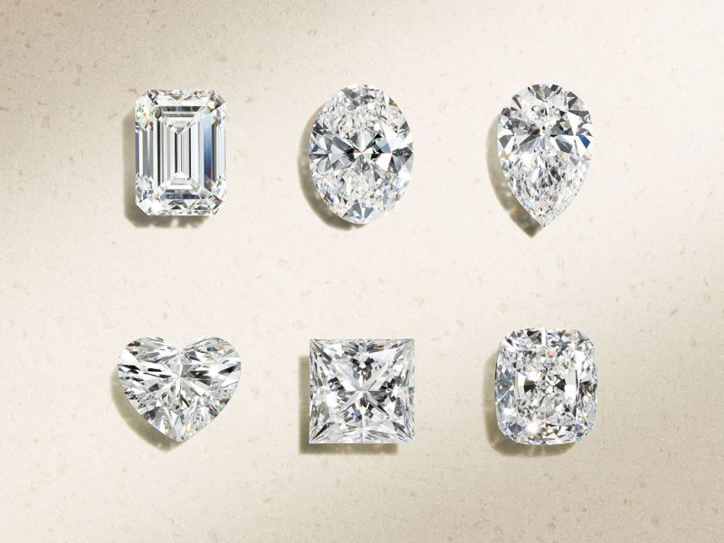 天然ダイヤモンドだけでも、これだけ幅広い選択肢