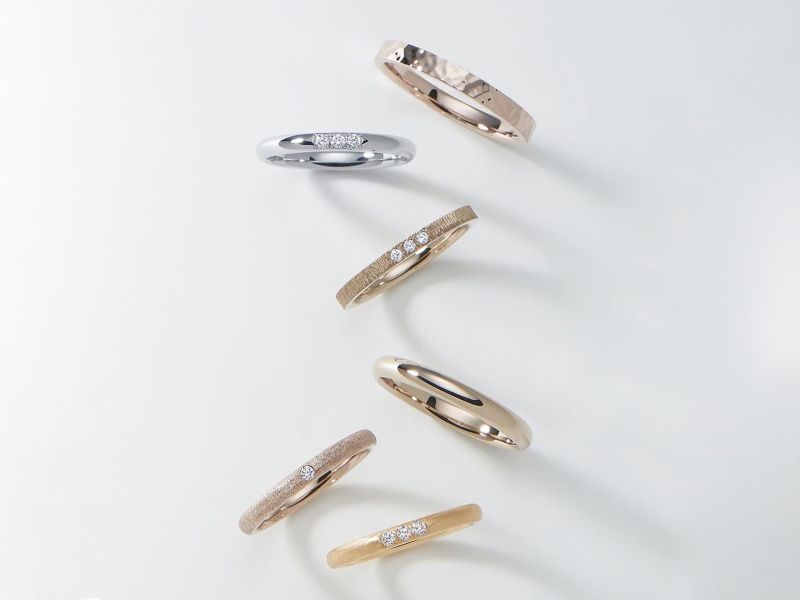 シンプルだけど人と被らない、おふたりらしい指輪に出逢える「セレクトオーダー」