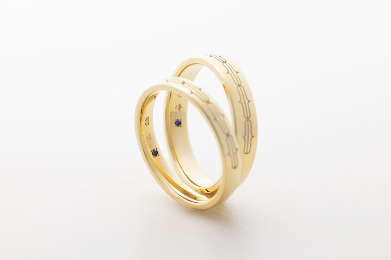 あの日，あの時目に焼き付けた北海道の美しい情景をリングに込めました