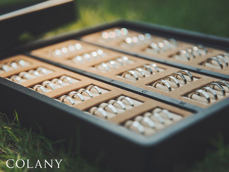 0.25号刻みで、ご自身にピッタリのサイズ感とつけ心地