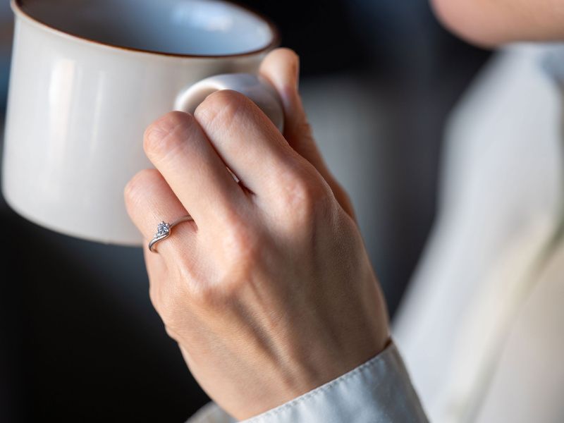 試作リングで確認できる着け心地