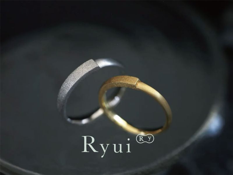 純粋なデザインの奥深さと強さを感じる指輪【Ryui（リュイ）】