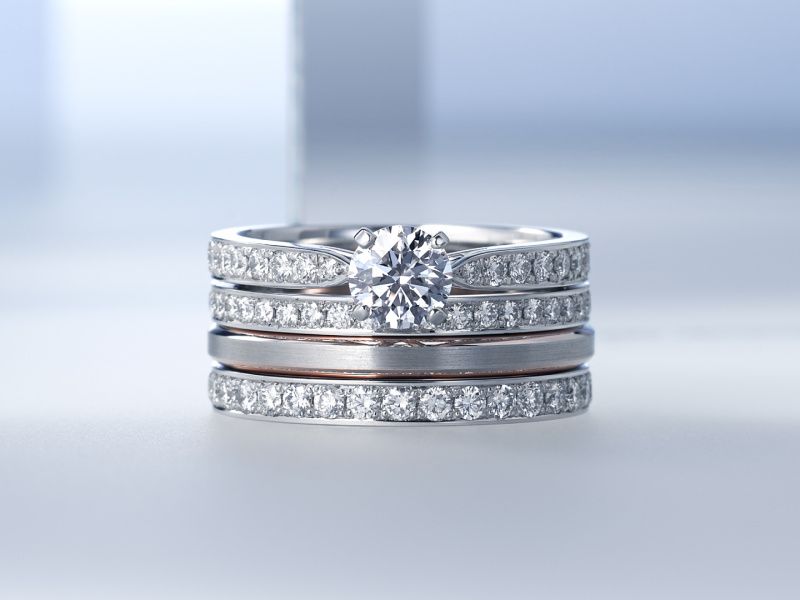 重ね着けの楽しみ