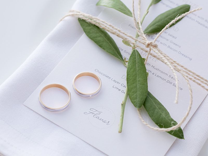 指に馴染みやすいリングなので違和感無く身につけられる