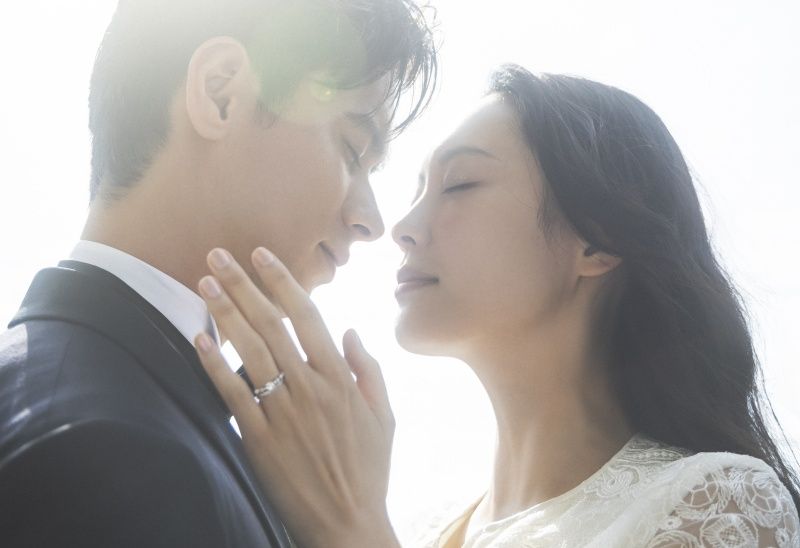 新品マグノリアホワイト JEWELRYCASE ブルー大 Fleur Éternelle