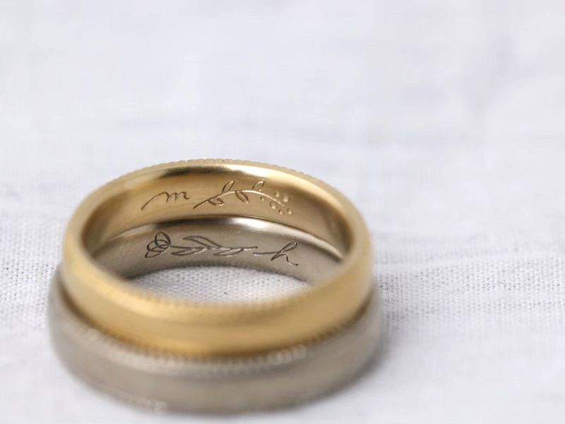 ふたりだけのオリジナル刻印