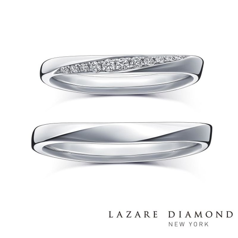 Rinaラザールダイヤモンドエコー エコー [結婚指輪] ラザール ダイヤモンド(LAZARE DIAMOND