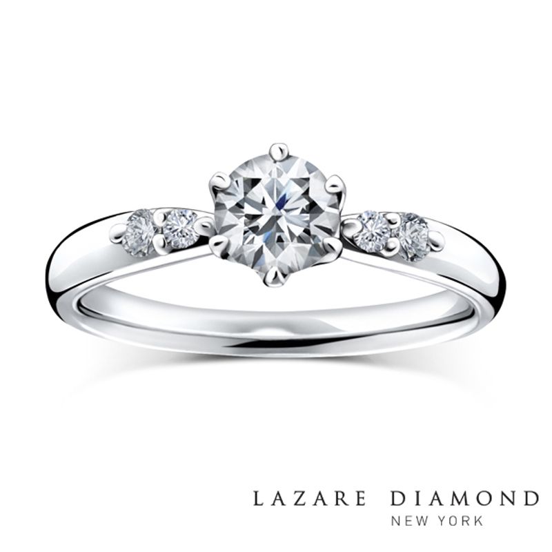 新品同様 LAZARE DIAMOND ダイヤモンドリング ドリルトン ドリルトン [婚約指輪] ラザール ダイヤモンド(LAZARE DIAMOND