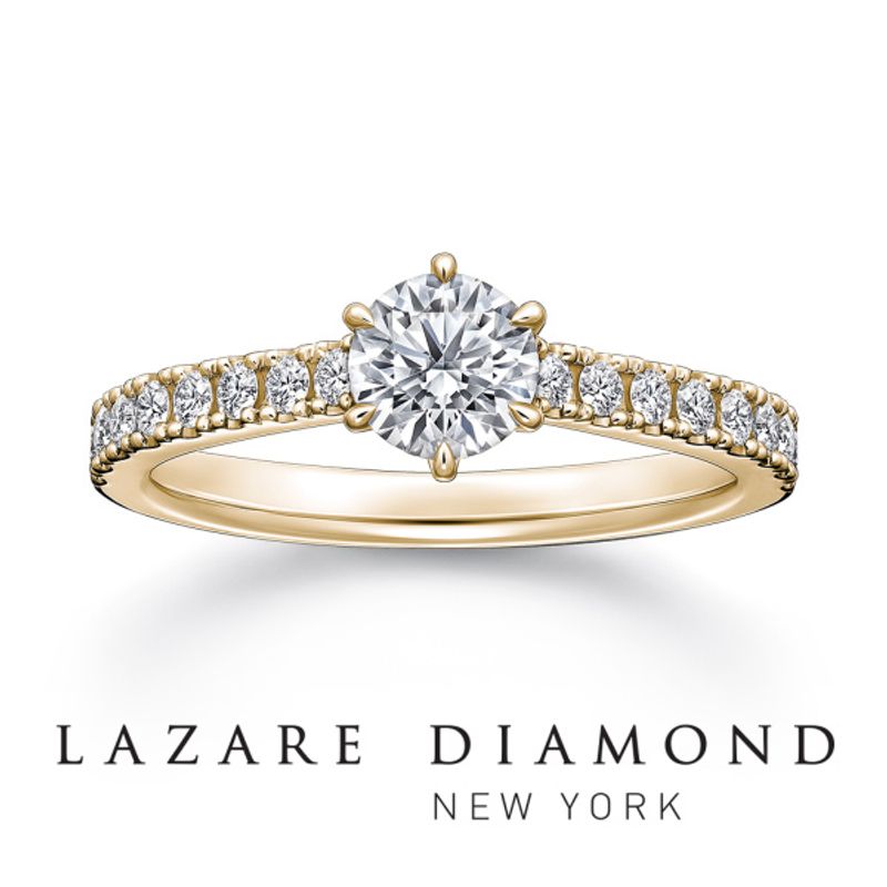 【新品】ダイヤモンドリング　THE LAZARE DIAMOND ラザール ダイヤモンド(LAZARE DIAMOND)の結婚指輪・婚約指輪