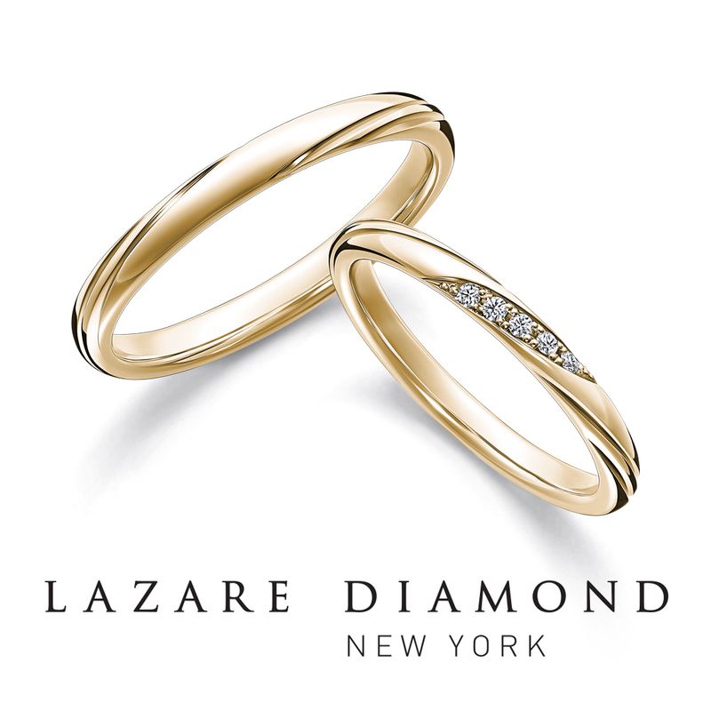 ranranさま専用 レンブラント [結婚指輪] ラザール ダイヤモンド(LAZARE DIAMOND