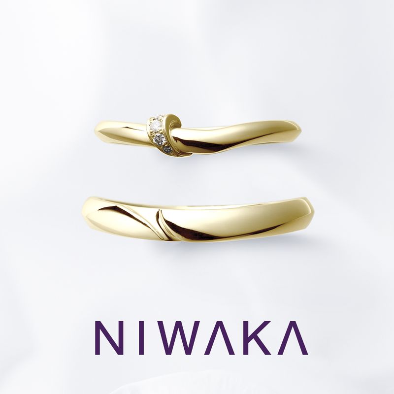 俄　結　プラチナリング　ダイヤモンドリング 俄 結 プラチナダイヤモンドリング 結｜エンゲージ｜結婚指輪・婚約