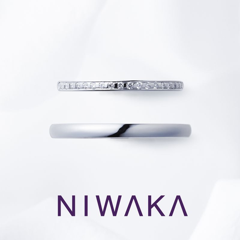 かれん KAREN [結婚指輪] 俄(にわか) | Ringraph(リングラフ)