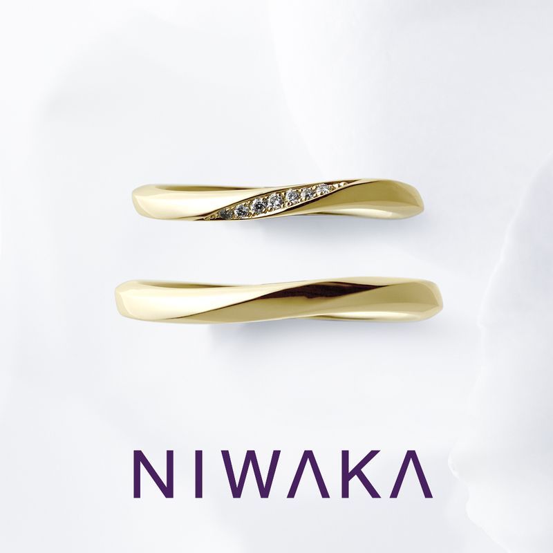 俄　朝葉　NIWAKA Pt950 朝葉｜マリッジ｜結婚指輪・婚約指輪｜俄 NIWAKA