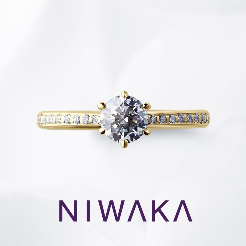 NIWAKA 婚約指輪　かれん　俄　11号 かれん KAREN [婚約指輪] 俄(にわか) | Ringraph(リングラフ)