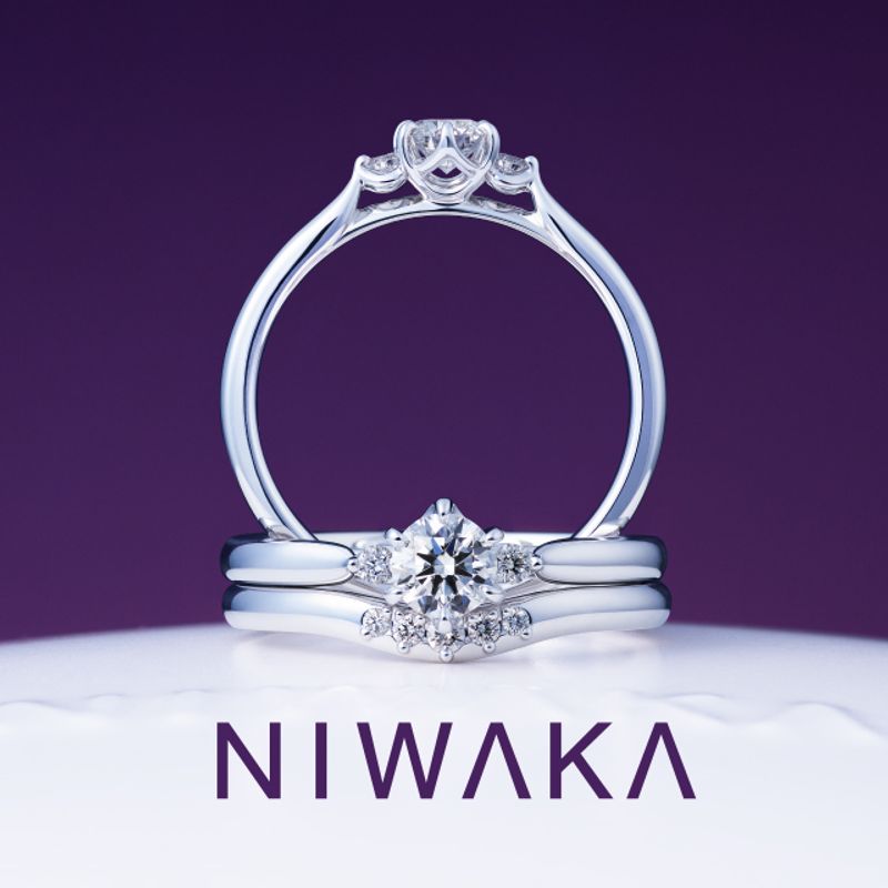 白鈴 SHIROSUZU [セットリング] 俄(にわか) | Ringraph(リングラフ)