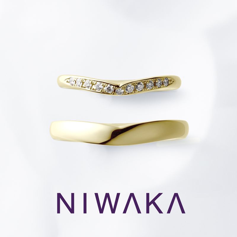 睡蓮 SUIREN [結婚指輪] 俄(にわか) | Ringraph(リングラフ)