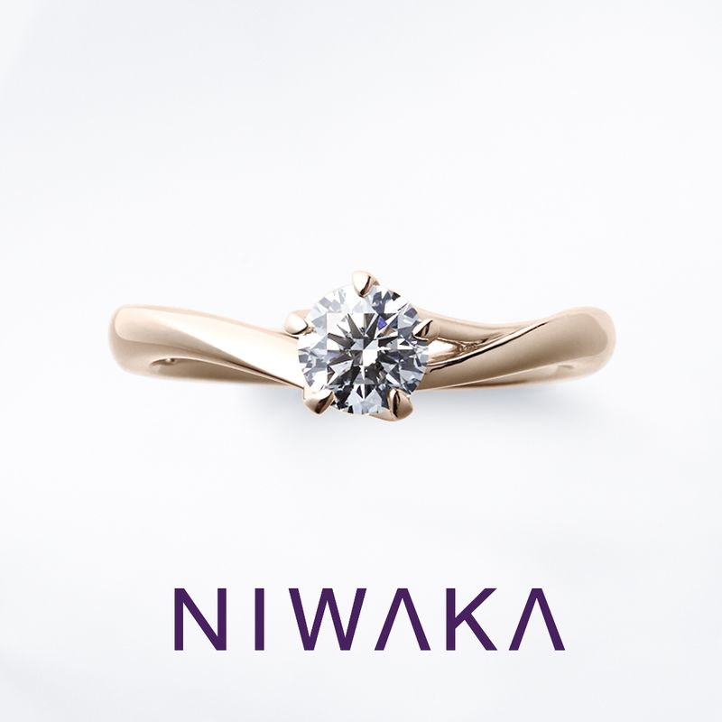 初桜 UIZAKURA [婚約指輪] 俄(にわか) | Ringraph(リングラフ)