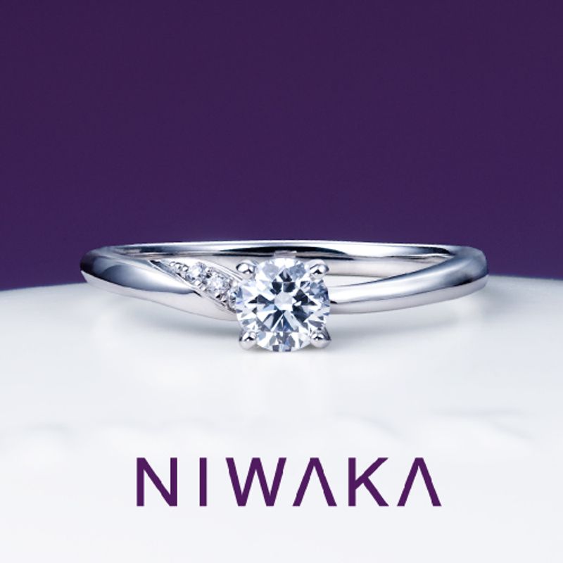 木洩日 KOMOREBI [婚約指輪] 俄(にわか) | Ringraph(リングラフ)