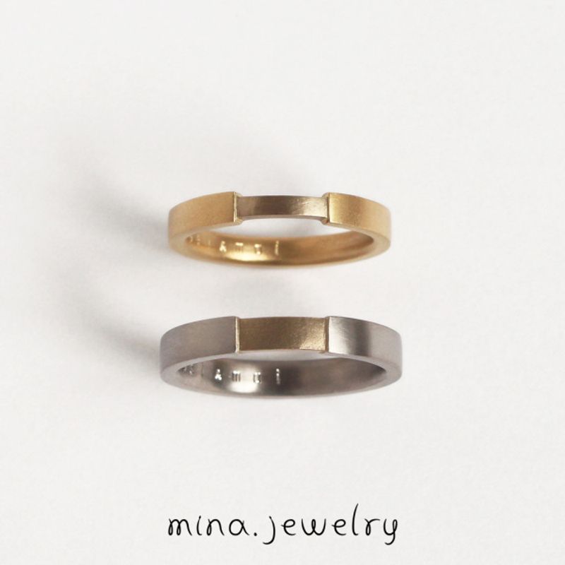 mina jewelry ゴールドリング　ダイヤ0.2ct 9.5号 限定10個/再販】MINAMO - Opal -「Cosmo」ダイヤモンド 取り巻き