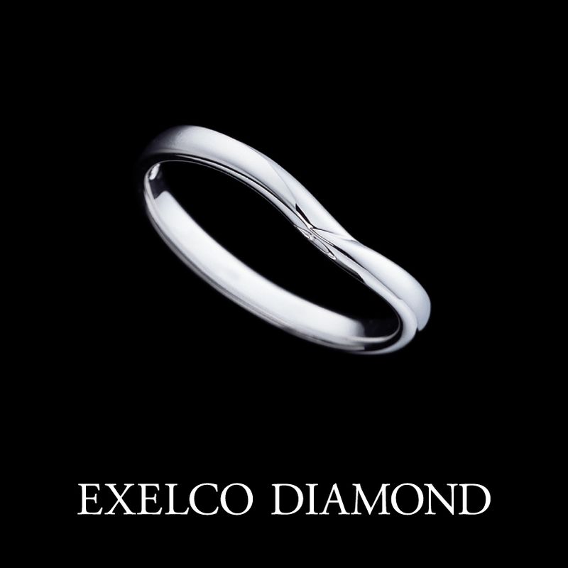 Viola~ヴィオラ~ 4》 [結婚指輪] エクセルコダイヤモンド(EXELCO