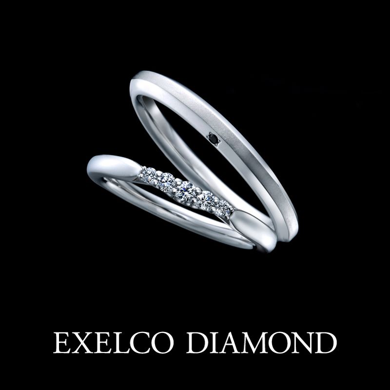 Ensemble~アンサンブル~》 [結婚指輪] エクセルコダイヤモンド(EXELCO
