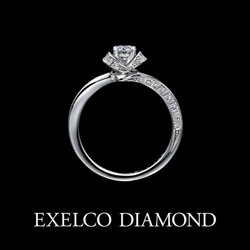 Lien Infini ~リアンフィニ~》 [婚約指輪] エクセルコダイヤモンド