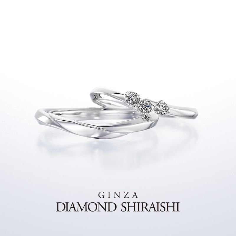 婚約指輪（銀座ダイヤモンドシライシ）プロポーズリング　未使用　ダイヤモンド Prometeor（プロミティア） [結婚指輪] 銀座ダイヤモンドシライシ