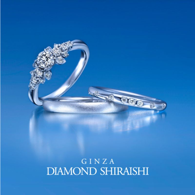 銀座ダイヤモンドシライシ 0.315カラット 結婚指輪「Bright Voyage（ブライト ボヤージュ）」｜銀座ダイヤモンド