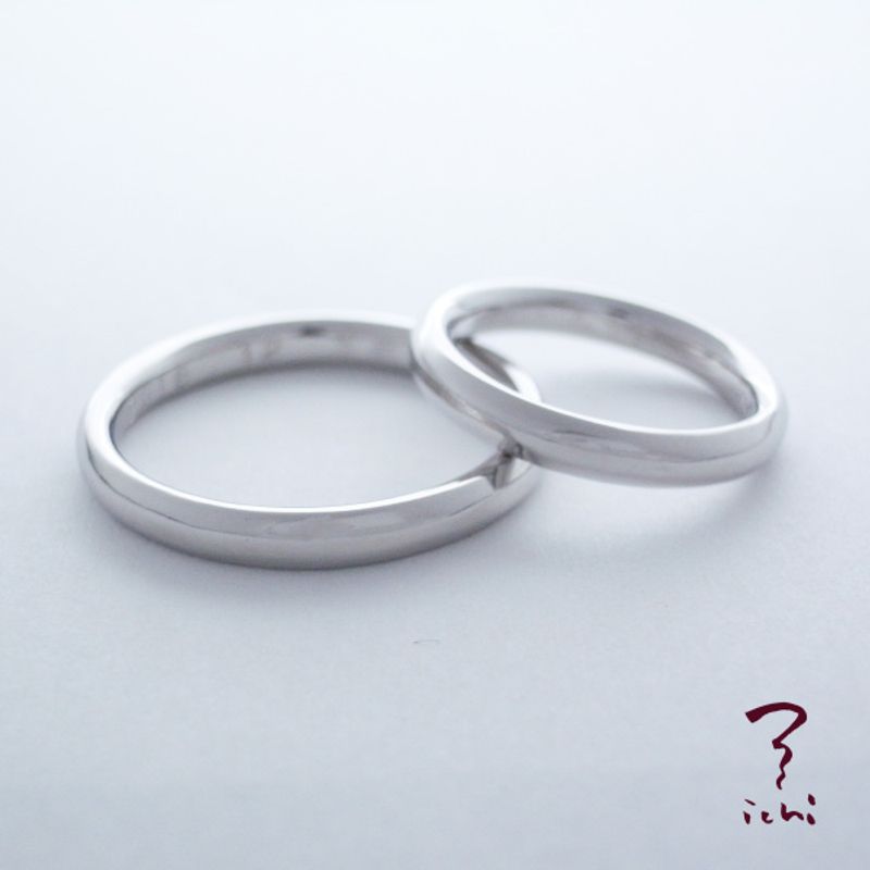 楕円（オーダーメイド作品） [結婚指輪] ichi(イチ) | Ringraph