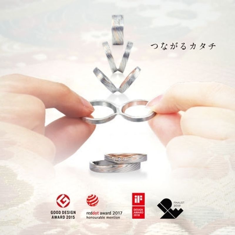 杢目金屋】木目合わせ [結婚指輪] 杢目金屋(もくめがねや) | Ringraph