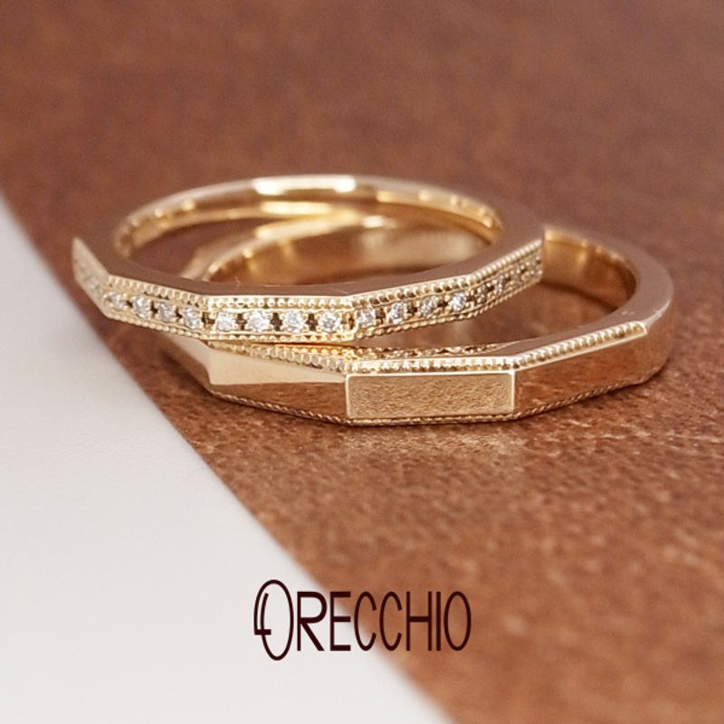 safari～サファリ FM‐2225/FM‐2226 [結婚指輪] ORECCHIO(オレッキオ