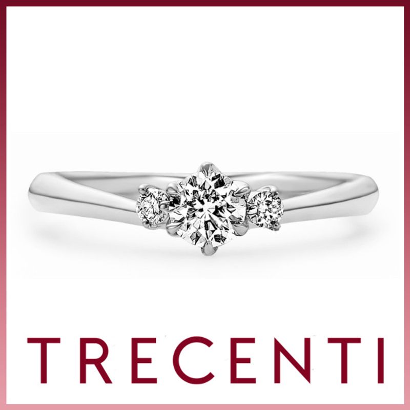 Pt950 指輪　ダイヤモンド0.18ct TRECENTI ☆TRECENTI☆0.18ct プラチナダイヤモンドリング（楽天市場