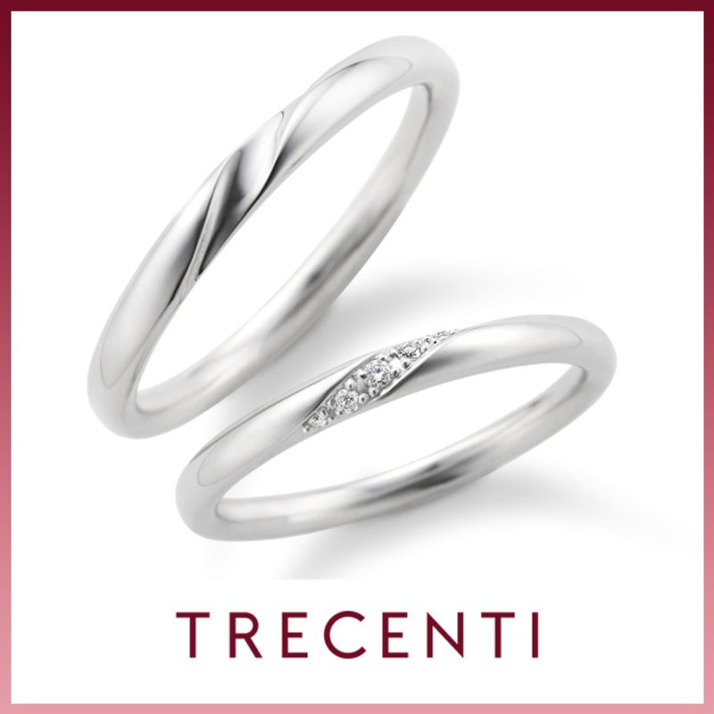 ピアチェ（VEN-AM／VEN-AL） [結婚指輪] TRECENTI(トレセンテ