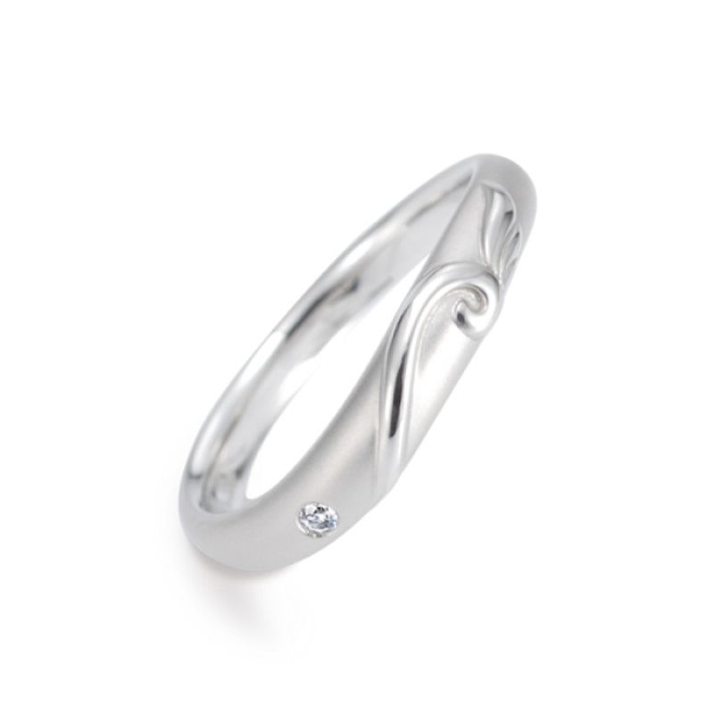 ケイウノ　結婚指輪　シンプルリング シルバー　k.uno 2b271795556a47a74f51e32ea549be