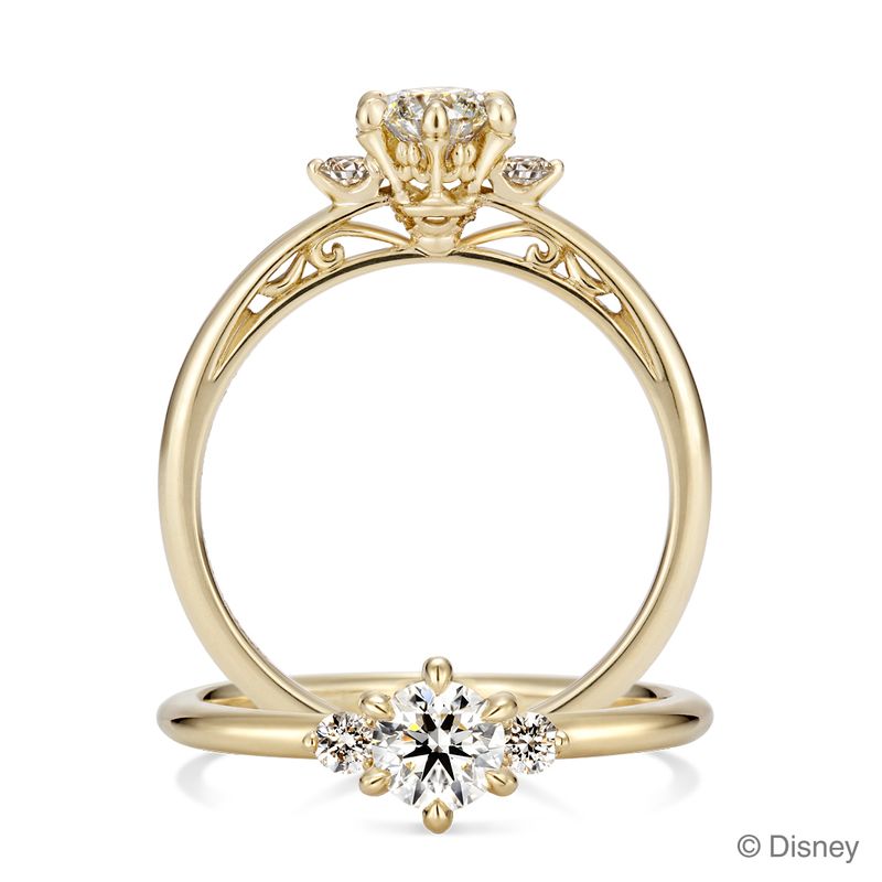 Disney / 美女と野獣 -Ballroom- [結婚指輪] ケイウノ ブライダル(K