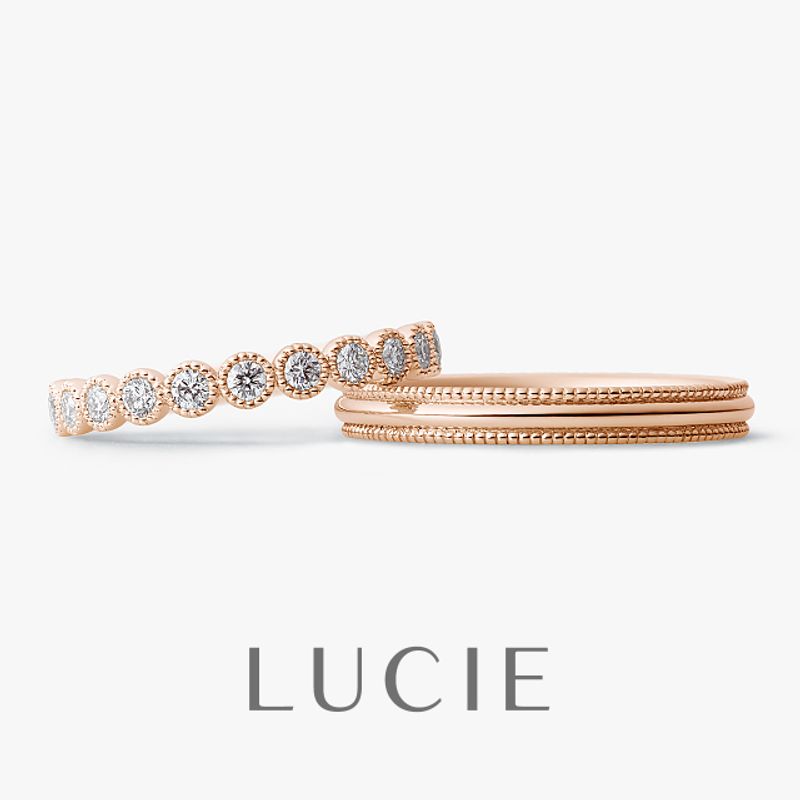 LUCIE パニエ パニエ L1167-L1134｜マリッジリング｜結婚指輪・婚約指輪｜LUCIE ルシエ