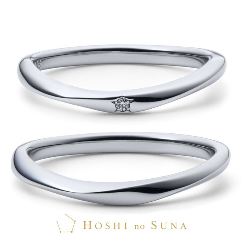 SIRIUS(シリウス)～誓いの光～ [結婚指輪] HOSHI no SUNA 星の砂