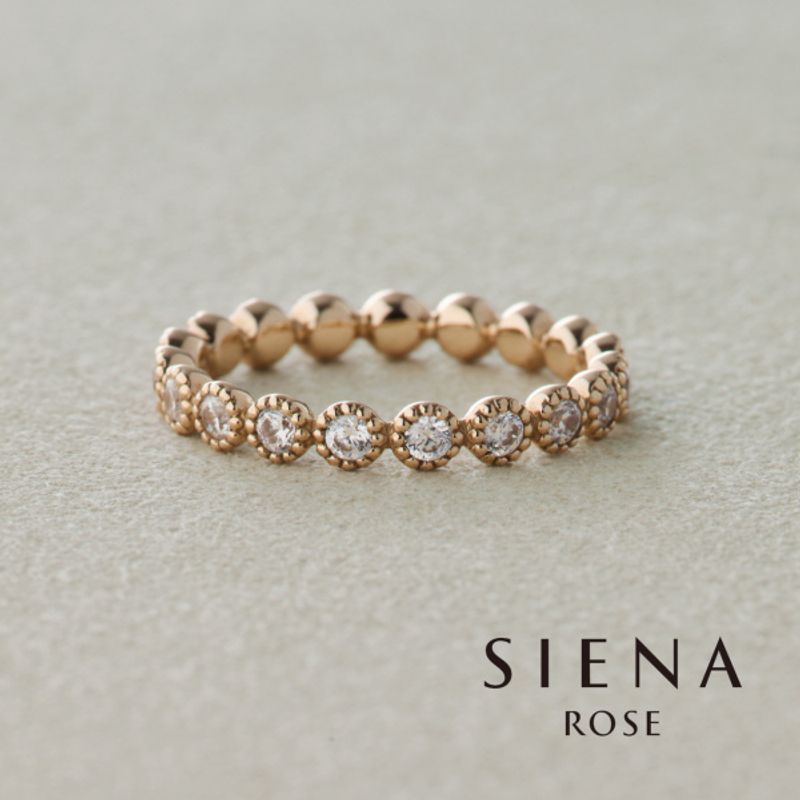 【新品未使用】シエナロゼ　ひし形ソロモンリング　7号　SIENAROSE SIENA ROSE】ENTREMETS・リング｜SANPO ONLINE(サンポーオンライン)