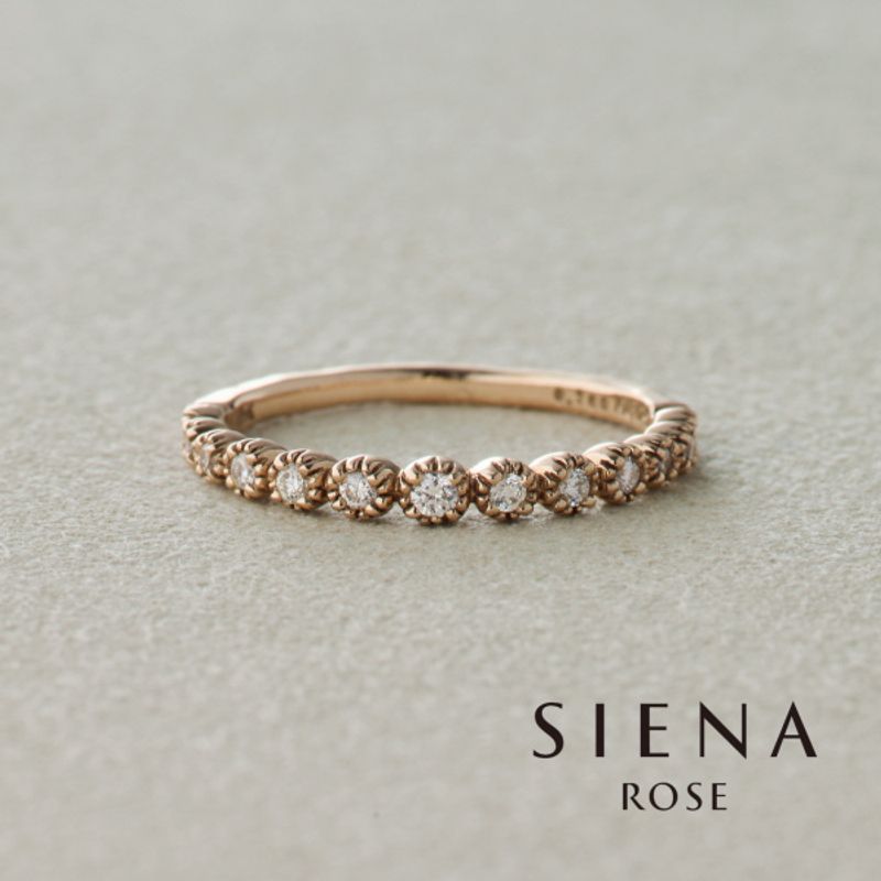 SIENA指輪 SIENA ROSE 指輪 リング ROSETEN・ラインダイヤリング