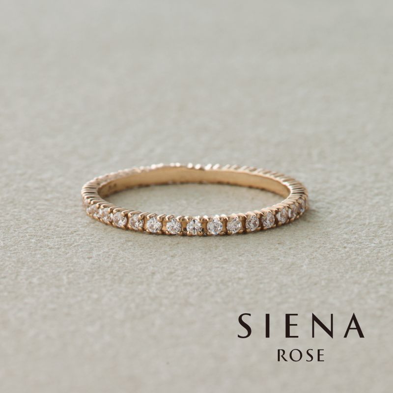 紡ぎ -tsumugi- [婚約指輪] SIENAROSE(シエナロゼ) | Ringraph(リングラフ)