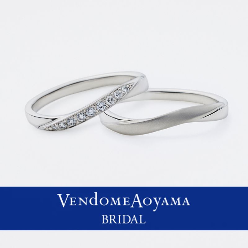 リュバン ドゥ マリエ【AMPR0089-SD/HM/SA】 [結婚指輪] ヴァンドーム